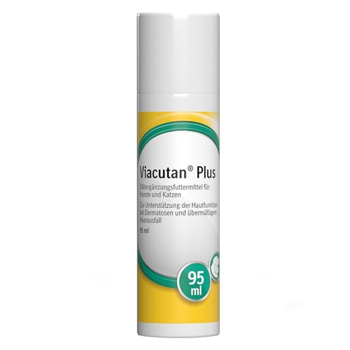 Boehringer Ingelheim Viacutan Plus Doser | 95 ml | Diätergänzungsfuttermittel für Hunde und Katzen | Zur Unterstützung der Hautfunktion bei Dermatose und übermäßigem Haarausfall von Viacutan