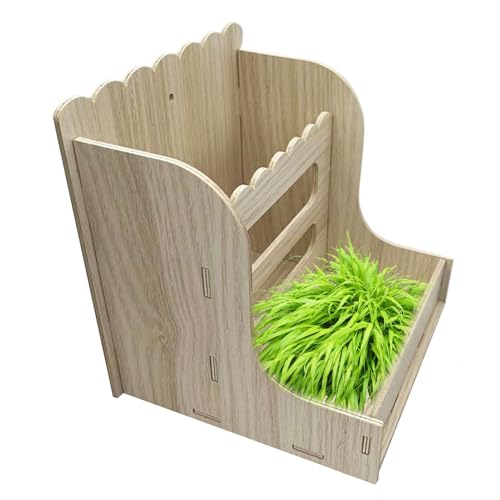 Meerschweinchen-Futterstation für Kaninchen, Futterspender, Grasregal aus Holz, Futterschale für Kaninchen, Meerschweinchen, Rasenboxen Meerschweinchen-Futterstation für Kaninchen, Futterspender, Grasregal aus Holz, Futterschale für Kaninchen, Meerschweinchen, Rasenboxen von Vibhgtf