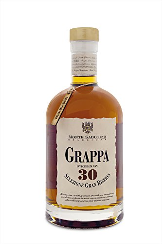 FVLFIL Grappa Grappa Gran Riserva 30 Jahre Holzfaßgelagert Monte Sabotino Italien 40% Vol 700 ml von Viconor