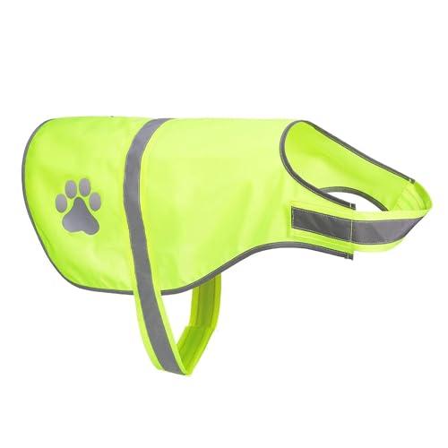 VIEWBRITE SAFETY K-9 reflektierende Hundeweste, verstellbare Sicherheitsweste für Hunde, hohe Sichtbarkeit, Bekleidung für Outdoor-Aktivitäten, Spaziergänge, Jagd, Größe L von ViewBrite Safety