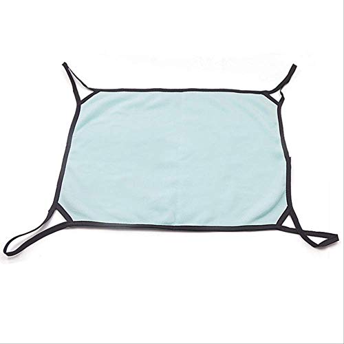 Vimmor 1pcs Hängende Katzenbettmatte Weiche Katzenhängematte Winterhängematte Haustier Kätzchen Käfig Bettdecke Kissen Kaninchen Hängendes Bett Käfig Zubehör 64X57cm von Vimmor