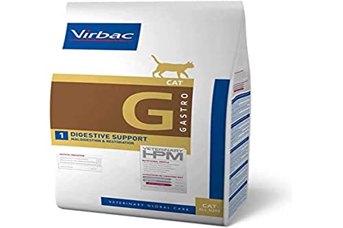 Virbac Veterinary HPM Vet Digestive Futterstation für Katzen, 1,5 kg von Virbac Veterinary HPM