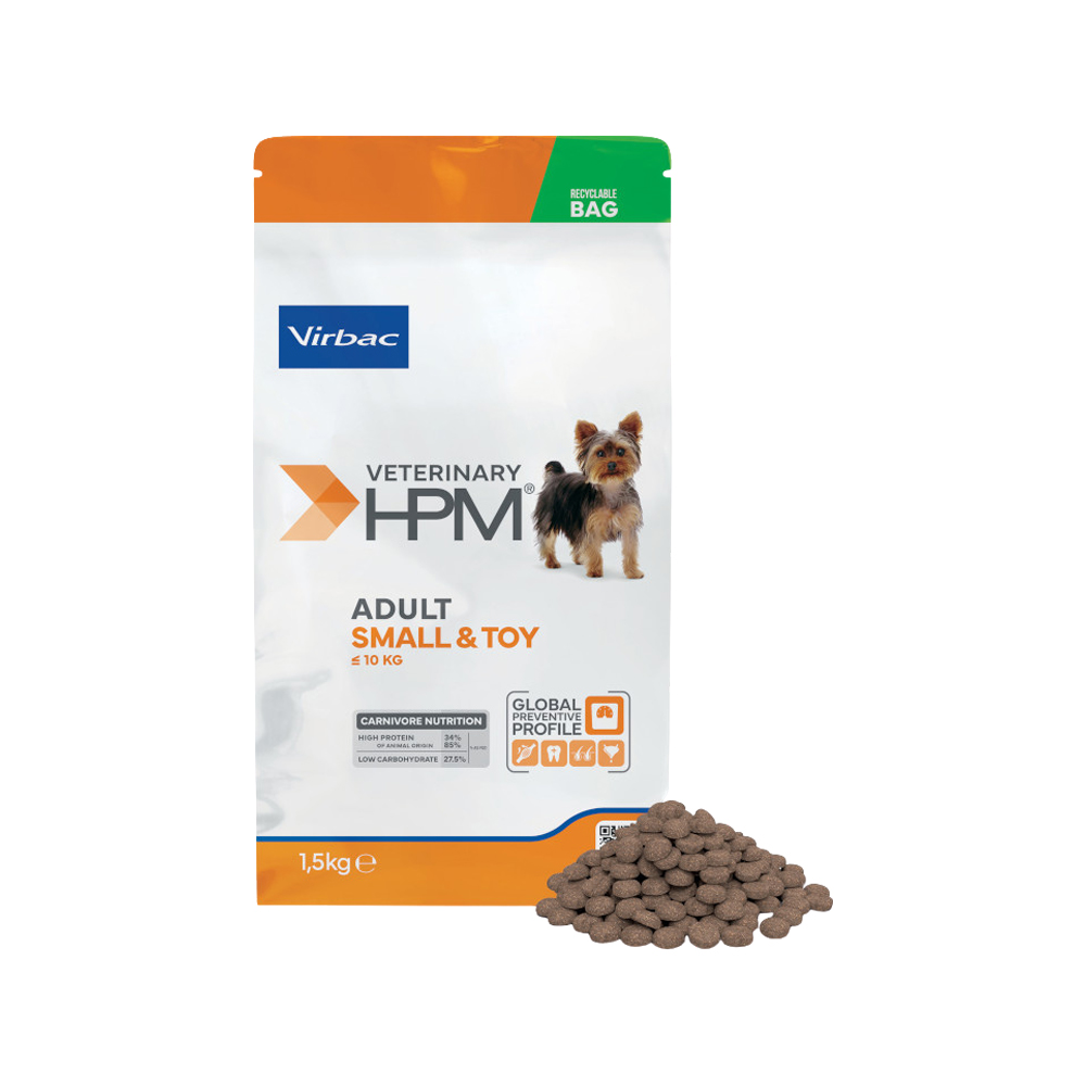 Veterinary HPM - Adult Dog - Small & Toy Hundefutter - 3 kg Veterinary HPM - Adult Dog - Small & Toy Hundefutter - 3 kg von Virbac