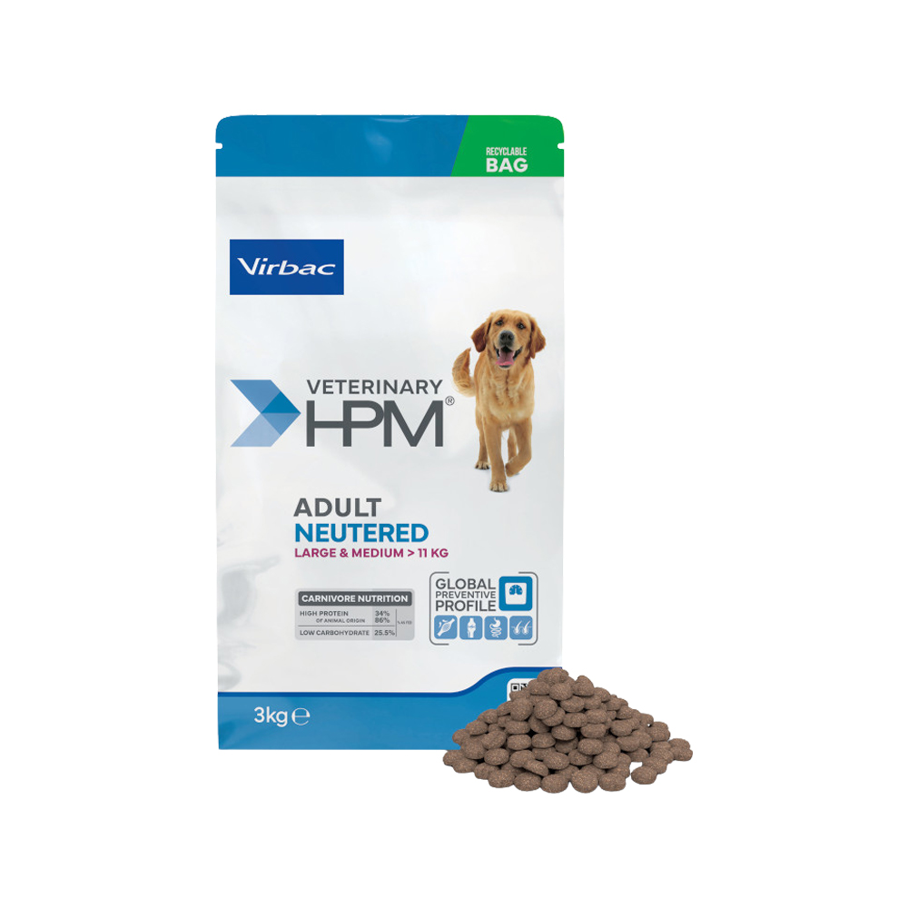 Veterinary HPM -Adult Neutered Dog - Large & Medium Hundefutter - 7 kg Veterinary HPM -Adult Neutered Dog - Large & Medium Hundefutter - 7 kg von Virbac