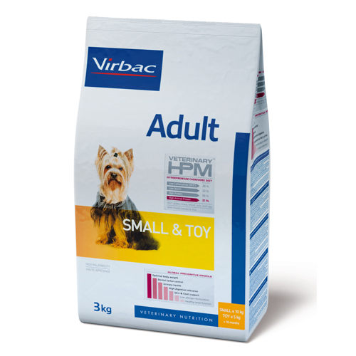 Veterinary HPM Adult Small & Toy Dog Hundefutter - 3 kg von Virbac