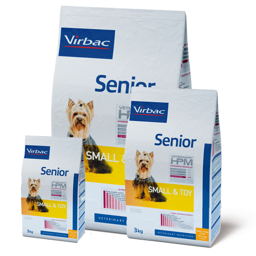 Veterinary HPM Senior Small & Toy Dog Hundefutter - 7 kg von Virbac