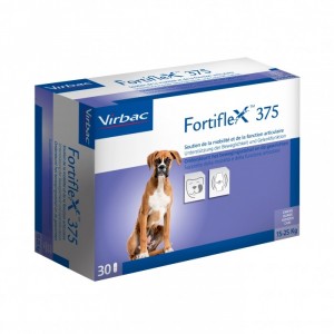 Virbac Fortiflex 375 für Hunde von 15 bis 25 kg 2 x 30 Tabletten von Virbac