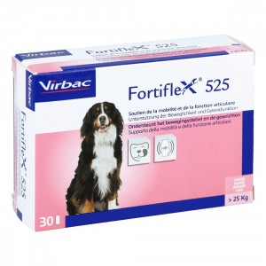 Virbac Fortiflex 525 für Hunde über 25 kg 2 x 30 Tabletten von Virbac