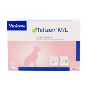 Virbac Telizen 100 mg M/L - Futterzusatz 30 Tabletten von Virbac