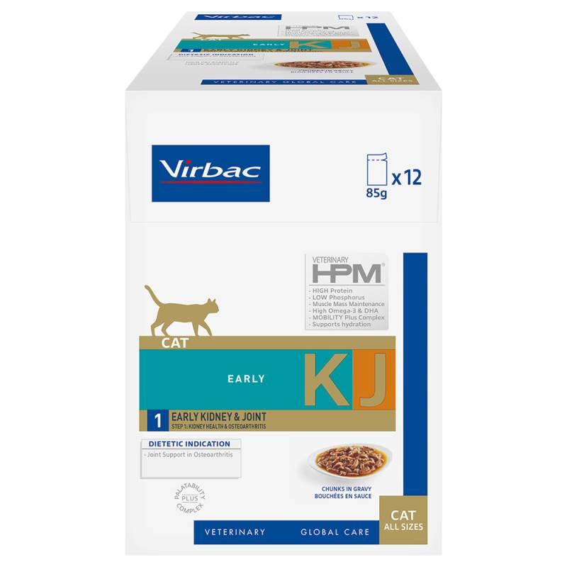 Virbac Veterinary Cat Early Kidney & Joint KJ1 - 24 x 85 g von Virbac