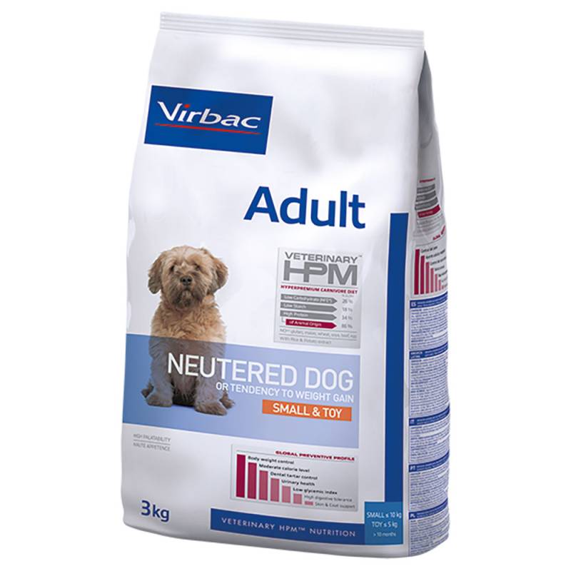 Virbac Veterinary HPM Adult Dog Neutered Small & Toy - 3 kg von Virbac