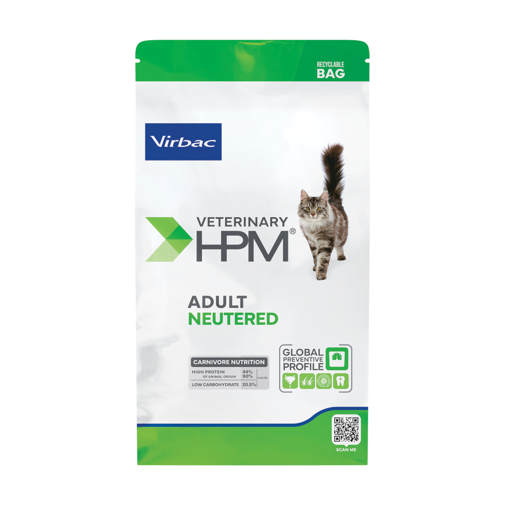 Virbac Veterinary HPM Adult Neutered Cat - Sparpaket: 2 x 12 kg Virbac Veterinary HPM Adult Neutered Cat - Sparpaket: 2 x 12 kg von Virbac