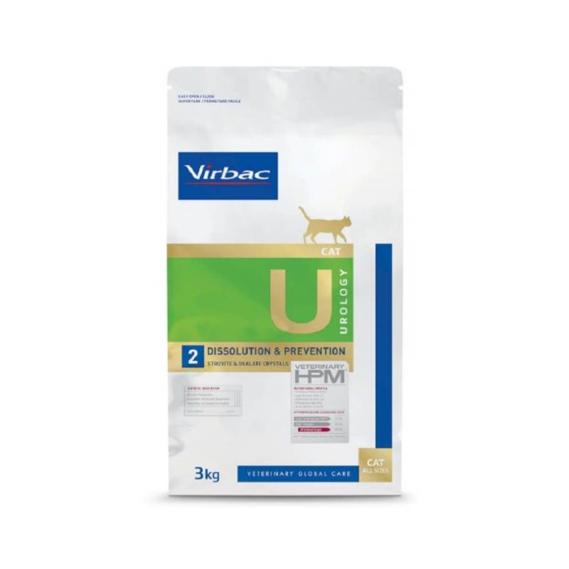 Virbac Veterinary HPM Cat Urology Dissolution & Prevention U2 - 3 kg von Virbac