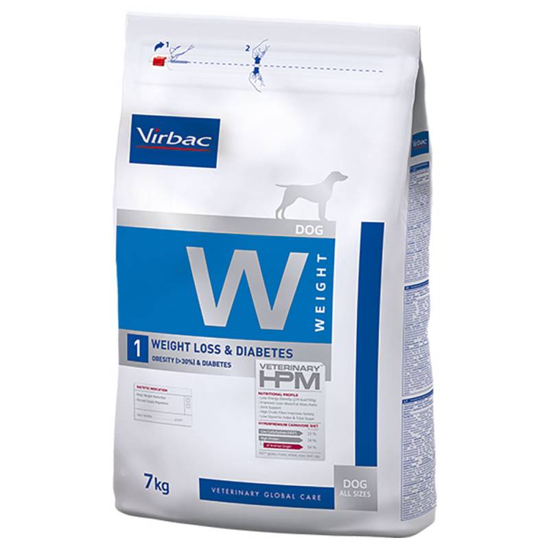 Virbac Veterinary HPM Dog Weight Loss & Diabetes W1 - 7 kg von Virbac