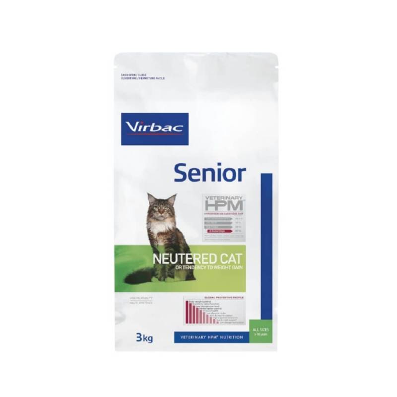 Virbac Veterinary HPM Senior Neutered Cat - 3 kg von Virbac