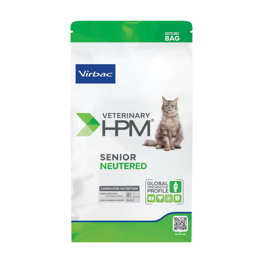 Virbac Veterinary HPM Senior Neutered Cat - Sparpaket: 2 x 7 kg Virbac Veterinary HPM Senior Neutered Cat - Sparpaket: 2 x 7 kg von Virbac