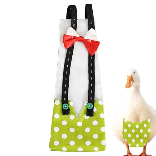 Reusable Pet Chicken Diaper Bow Tie Diapers | Washable Pet Diapers Bow Tie Duckling Diapers Chicken Diaper,Pet Clothes Pet Duck Supplies,Printed Fabric Pet Poultry Nappies Supplies von Virtcooy