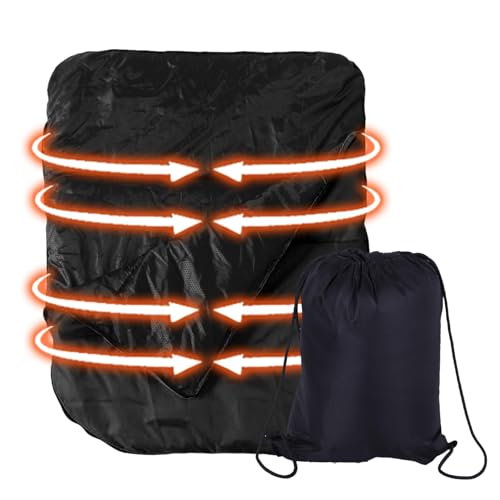 Visiblurry Hunde-Camping-Schlafsack, verstaubare Hundetasche zum Schlafen, tragbar, warm, Haustierbett, Reise-Hundebett für Picknick, Wandern, Camping, Rucksackreisen von Visiblurry