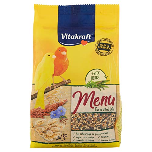 6 x Vitakraft Kanarienvogel-Menü, 500 g. von Vitakraft