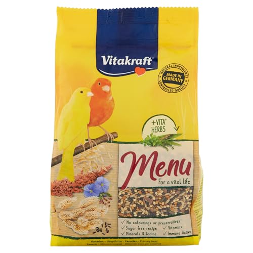 6 x Vitakraft Kanarienvogel-Menü, 500 g. von Vitakraft