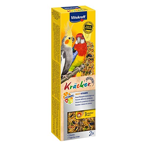 Krackers Multi Vitamine - pour Grandes Perruches - 180g von Vitakraft