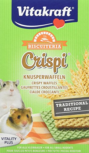 NAGERSNACK CRISPIES KNUSPERWAFFELN 15G von Vitakraft