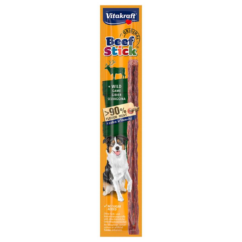 Sparpaket 50 x 12 g Vitakraft Beef-Stick® - Wild von Vitakraft