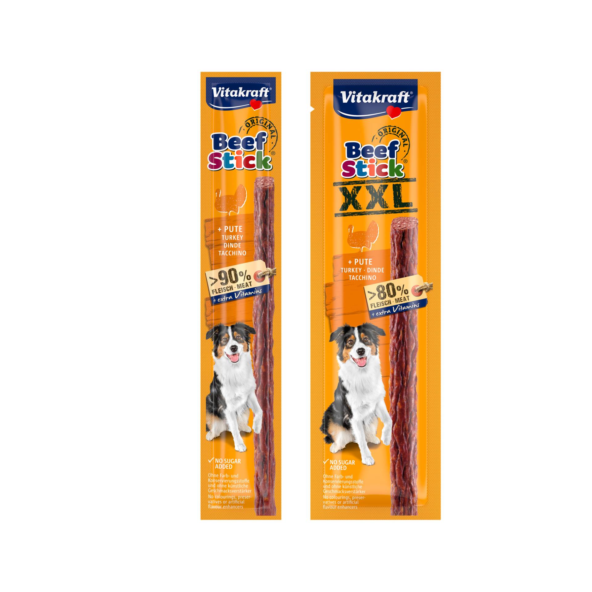 Vitakraft Beef Stick Original Pute - 10 Stück von Vitakraft