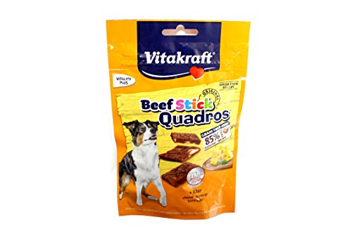 Vitakraft Beef Stick Quadros Plus Käse - 7 x 70g von Vitakraft