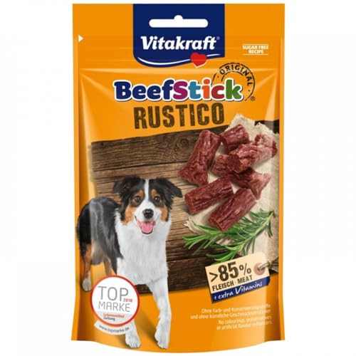 Vitakraft Beef Stick Rustico 1 Stück Hundesnack, 55g von Vitakraft