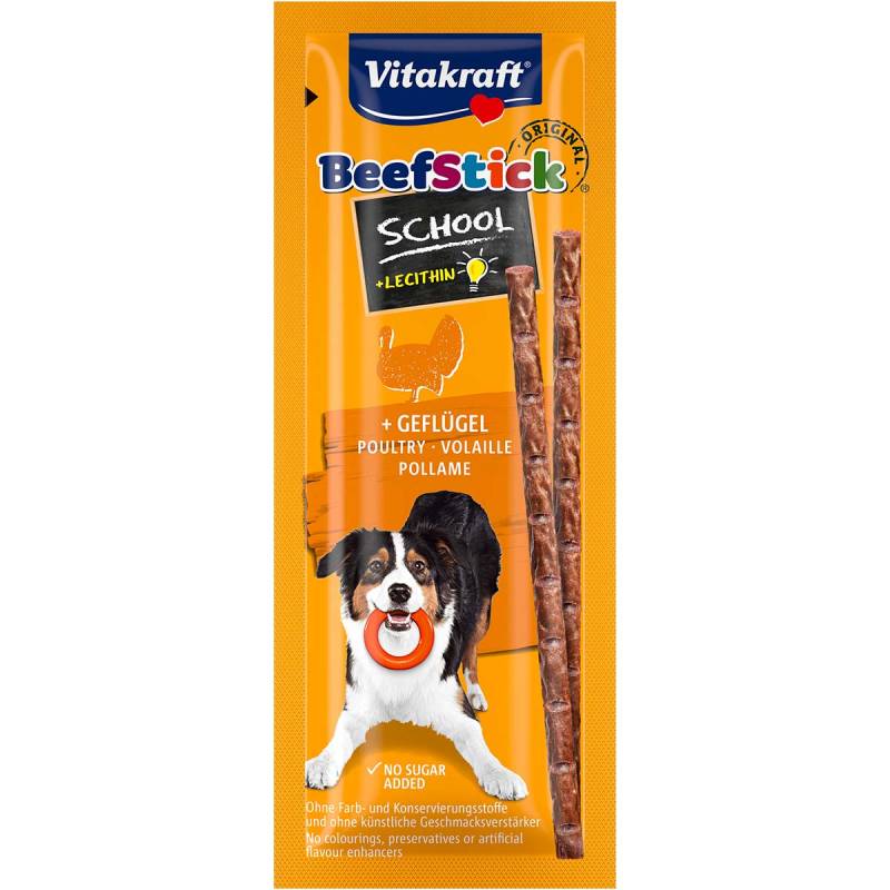 Vitakraft Beef Stick School Geflügel 10 Stück von Vitakraft