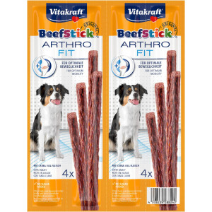 Vitakraft Beefstick Arthrofit Hundesnack (4 Stk.) 1 Packung von Vitakraft