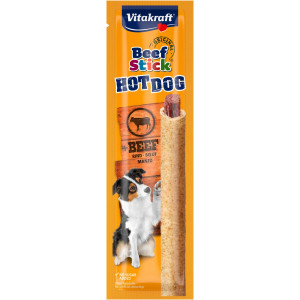 Vitakraft Beefstick Hot Dog mit Rind Hundesnack 2 Packungen von Vitakraft