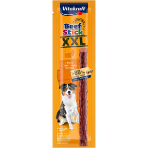 Vitakraft Beefstick XXL mit Truthahn Hundesnack 10 Packungen von Vitakraft