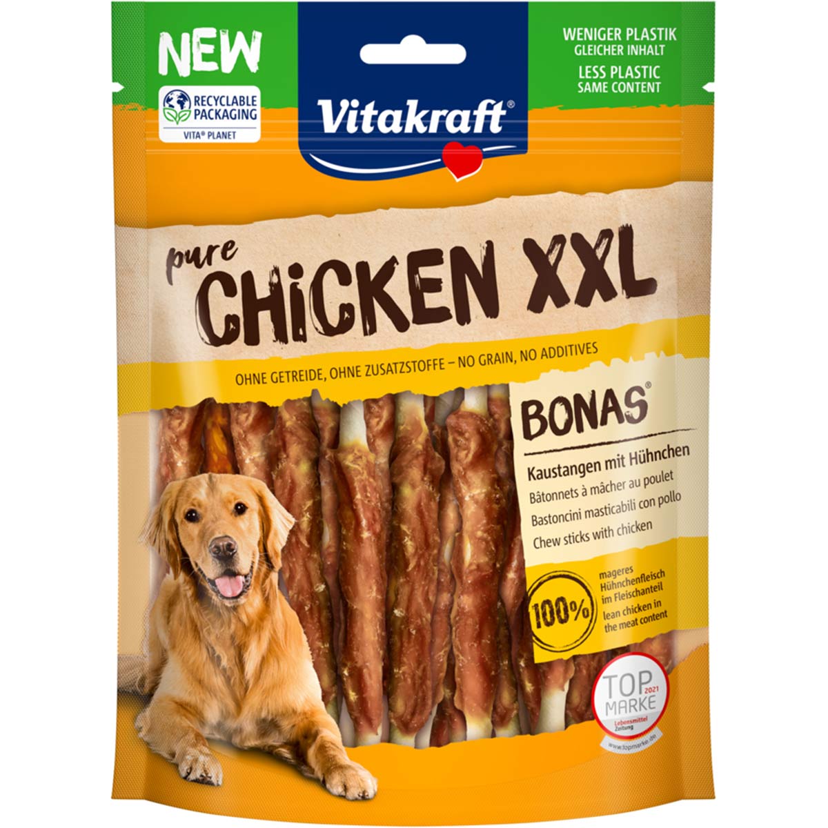 Vitakraft CHICKEN Bonas XXL Kaustangen Huhn 200g von Vitakraft