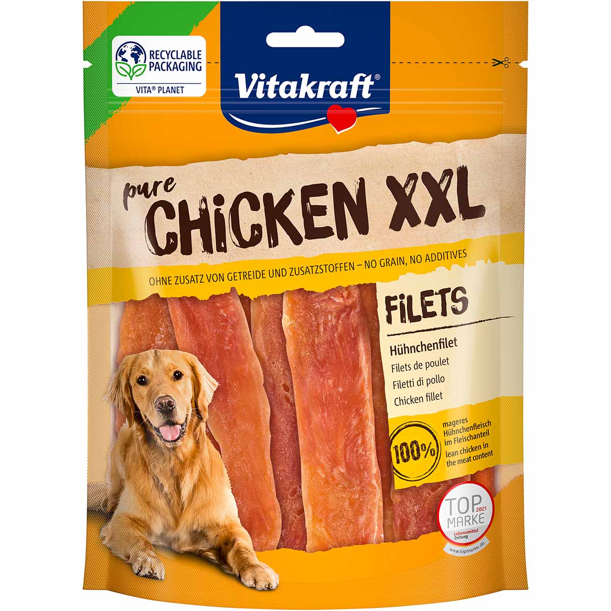 Vitakraft CHICKEN XXL Hühnchenfilet 3x250g von Vitakraft