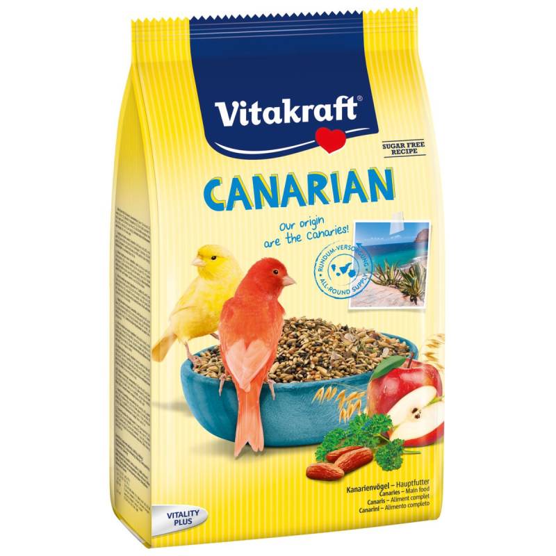 Vitakraft Canarian Hauptfutter für Kanarienvögel 800g von Vitakraft