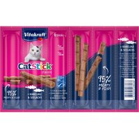 Vitakraft Cat-Stick 10x6 Stück Kabeljau & Seelachs von Vitakraft