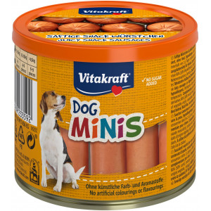 Vitakraft Dog Minis Snackwürstchen für den Hund (120 g) 2 Packungen von Vitakraft