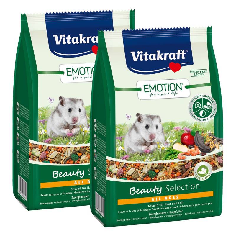 Vitakraft Emotion Beauty Selection Zwerghamster 2x300g von Vitakraft