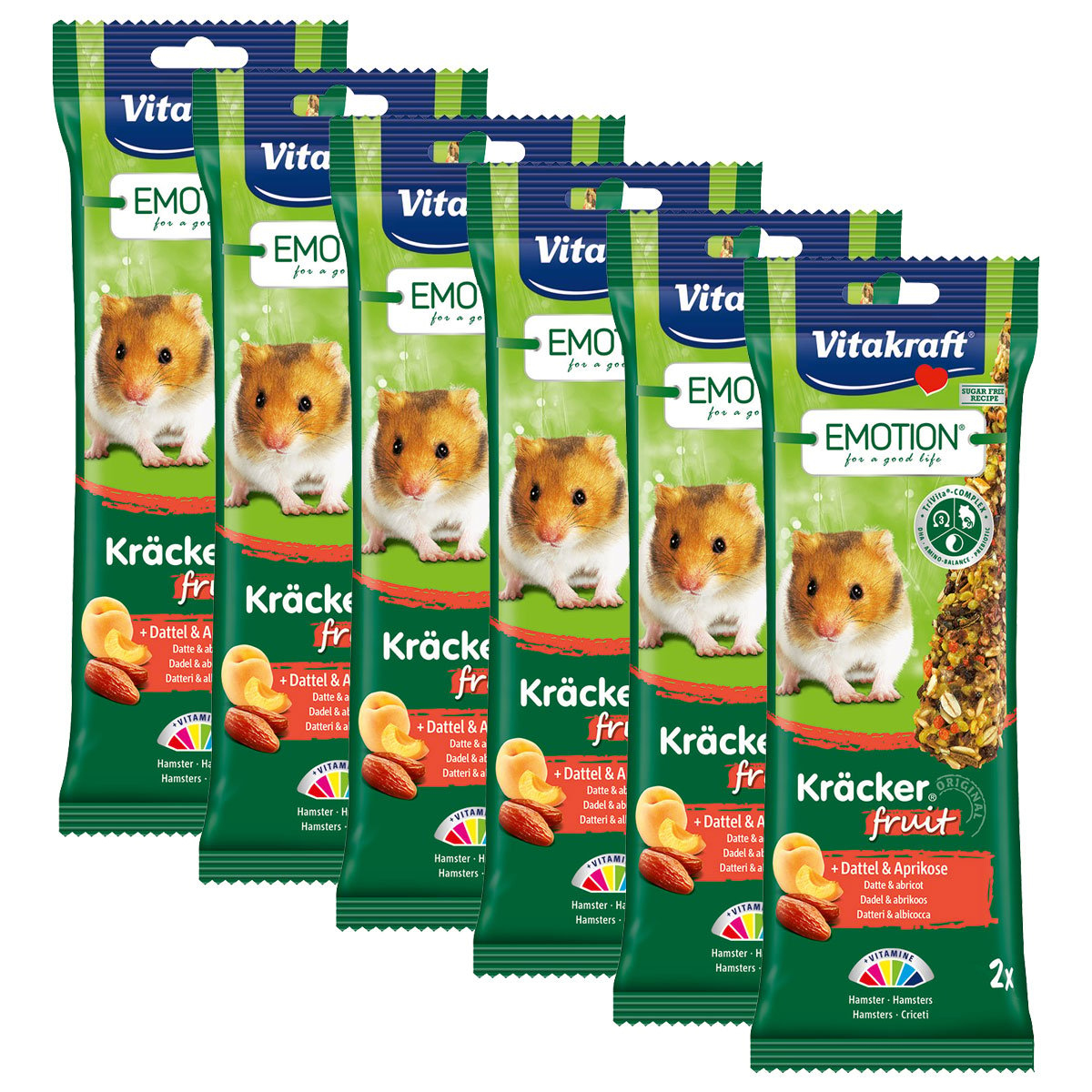 Vitakraft Emotion Kräcker Fruit Hamster 12 Stück von Vitakraft