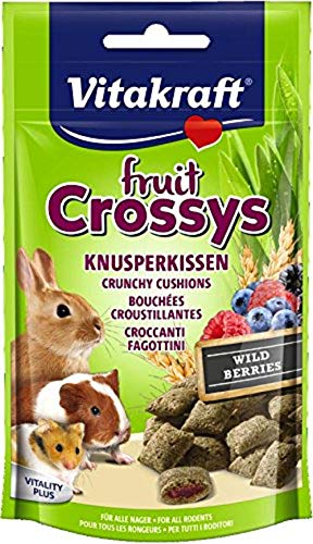 Vitakraft Fruit Crossys Himbeere-Brombeere für Meerschweinchen von Vitakraft