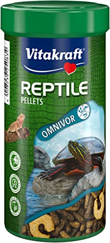 Vitakraft Hauptfutter allesfressende Reptilien, Reptile Pellets, 1x 250ml von Vitakraft