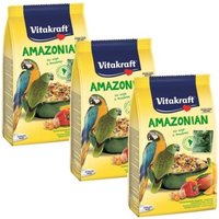 Vitakraft Heimatfutter Amazonian Amazonen 750g 3x750 g von Vitakraft