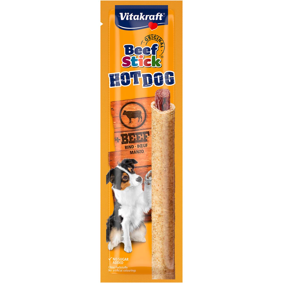 Vitakraft Hundesnack Beef-Stick Hot Dog 10 Stück von Vitakraft