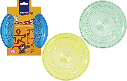 Vitakraft Hundespielzeug Frisbee aus Gummi für Hunde 18 cm von Vitakraft