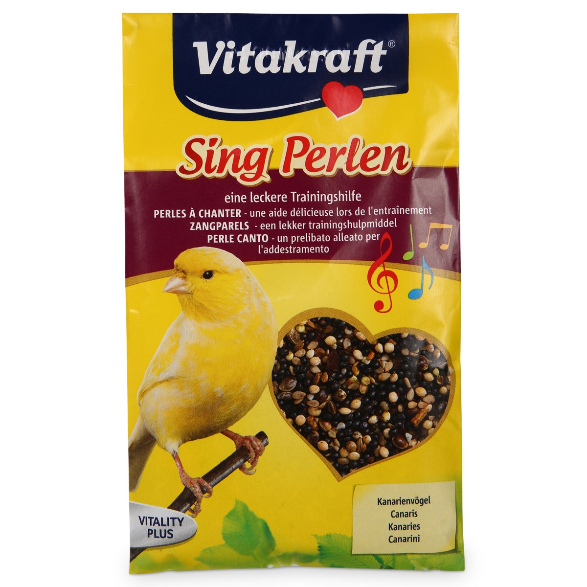 Vitakraft Kanarienvogel Sing-Perlen 5x20g von Vitakraft