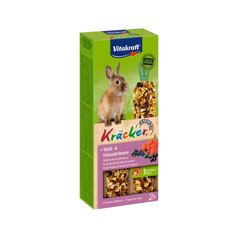 Vitakraft Kaninchen Kräcker - Wald- & Holunderbeere - 2 Stück von Vitakraft