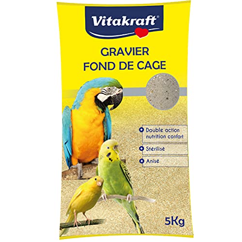 Vitakraft - Kiesboden für den Käfig, neutral, Anis, 5 kg von Vitakraft