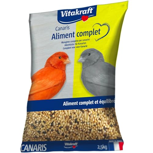 Vitakraft - Komplettnahrung für Kanarienvögel – 2,5 kg von Vitakraft
